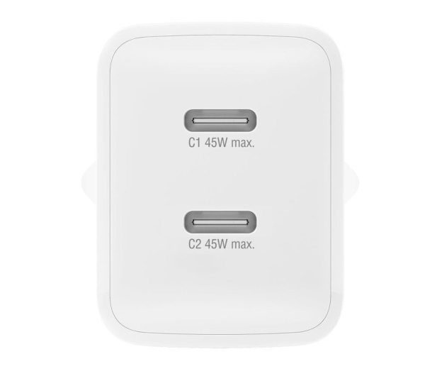 4smarts Wall Charger PDPlug Dual 45W GaN 2C white 540400 - 1473766 - zdjęcie 4